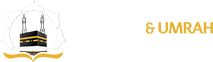 Holy Hajj & Umrah white logo